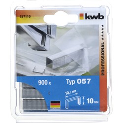 kwb STAPLES 10 MM WIDE FLAT WIRE STEEL