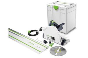 Festool TS 75 EBQ-Plus-FS Invalcirkelzaagmachine in Systainer - incl. geleiderail