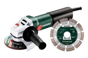 Metabo WQ 1100-125 Haakse slijper set - 1100W - 125mm