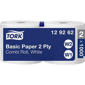 TORK Bienenwachstücher »TORK Standard Papierwischtücher, Kombirolle Weiß W1/2 129262«