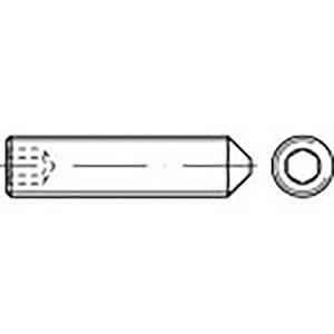TOOLCRAFT TO-6857358 Draadpen M20 40 mm Staal Verzinkt 50 stuk(s)