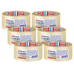 Tesa ULTRA STRONG 57176 Packband Transparent (L x B) 66m x 50mm 6St.