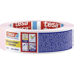 tesa PRECISION SENSITIVE 04333-00019-02 Schilderstape Präzisionskrepp Lichtroze (l x b) 50 m x 30 mm 1 stuk(s)