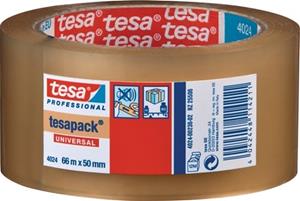 Tesa UNIVERSAL 04024-00236-04 Packband tesapack 4024 Transparent (L x B) 66m x 50mm 1St.