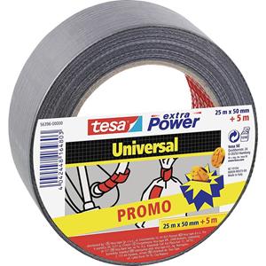 Tesa UNIVERSAL 56396-00000-00 Textieltape Zilver (l x b) 30 m x 50 mm 1 stuk(s)