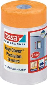 Tesa 04402-00003-01 Afdekfolie  Easy Cover Oranje (l x b) 33 m x 55 cm 1 stuk(s)