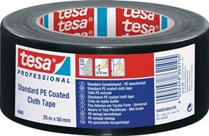 Tesa 04688-00042-00 Reparatietape  Professional Zwart (l x b) 25 m x 50 mm 1 stuk(s)