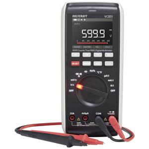 Voltcraft VC851 Multimeter Kalibratie (ISO) Digitaal CAT III 1000 V, CAT IV 600 V Weergave (counts): 6000
