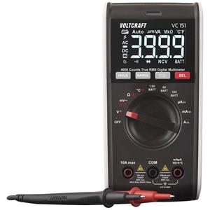 VOLTCRAFT VC151 Hand-Multimeter kalibriert (ISO) digital CAT III 600V Anzeige (Counts): 4000