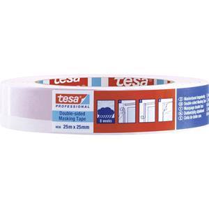 Tesa DOUBLE-SIDED 04836-00001-00 Doppelseitiges Klebeband tesa Professional Rot/Weiß (L x B) 25m