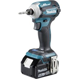 Makita DTW701RTJ Accu-slagmoersleutel 18 V 5 Ah Incl. 2 accus, Incl. lader, Incl. koffer