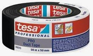 Tesa Duct Tape PRO 74613-00002-00 Reparatietape Zwart (l x b) 50 m x 50 mm 1 stuk(s)