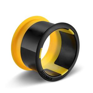 DEFENDER by Adam Hall EXA-TAPE Ergo-Core DTEXACORE Plakbanddispenser Zwart/geel (Ø) 85 mm 1 stuk(s)