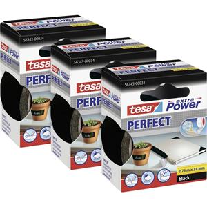 Tesa EXTRA POWER PERFECT 56341 Gewebeklebeband (L x B) 2.75m x 19mm 3St.