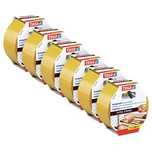Tesa EXTRA STRONG 05686 Doppelseitiges Klebeband (L x B) 10m x 50mm 6St.