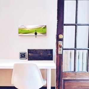 Artland Kapstok Creatief element van hout met 4 sleutelhaakjes – sleutelbord, sleutelborden, sleutelhouder, sleutelhanger voor de hal – stijl: modern