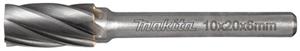 Makita B-52738 Frässtift Hartmetall Zylinder Produktabmessung, Ø 10mm Arbeits-Länge 20mm Schaftdu