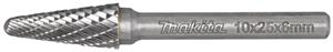 Makita Carbide frees 10x25mm S=6 Met. B-52819