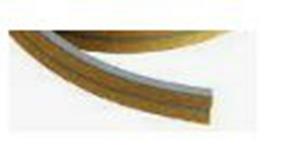 Geze uitvulstrip 711x20x10mm tbv glijrail draaideur
