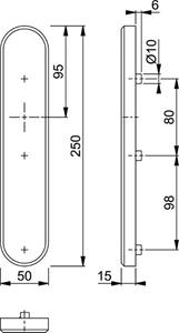 HS buitenschild 3236 geheel blind