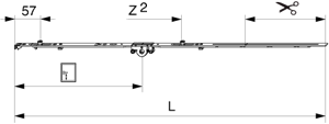 i.S.-Espagnolet z/HZ DM15 GH300 Gr.661- 840 Z