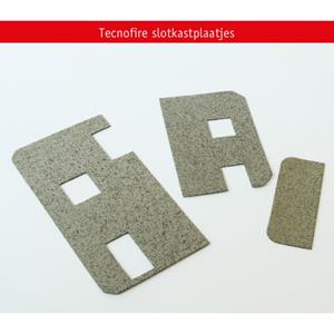 Alprokon Tecnofire-bekleding set 115 x 75mm