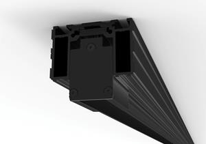 Argenta PROSL inbouw.1x essi 2 m zwart