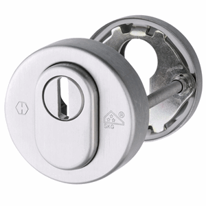 HOPPE Veiligheidsrozetten KTB E42NSB-ZA/42S Ø55mm RVS DD35-56mm SKG***