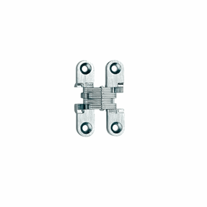 DX Onzichtbaar SOSS Scharnier 101 NP Licht 9,5x42mm DD:12,5mm Vernikkeld MSO 101 NP