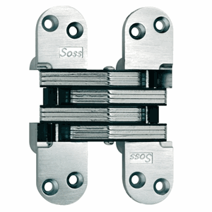 DX Onzichtbaar SOSS Scharnier 218 NP Zwaar 28x117mm DD:40mm Vernikkeld MSO 218 NP