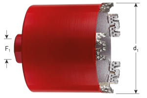 Mtools Dozenboor premium 82mm, opname M16, Rotec, 763.5182 | 