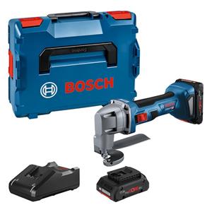 boschprofessional Bosch Professional Bosch Akku-Blechschere GSC 18V-16 E (2xPC4,0Ah  L-BOXX) 0601926301
