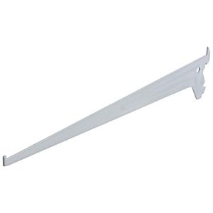 Duraline f-drager enkel mat zilver 40cm
