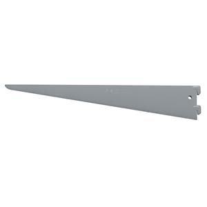 Duraline f-drager dubbel mat zilver 27cm