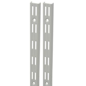 Duraline F-Railset dubbel wit 50cm