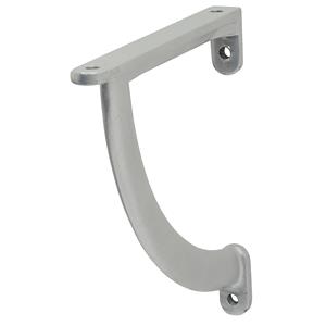 Duraline plankdrager Giaro mat zilver 13x12cm