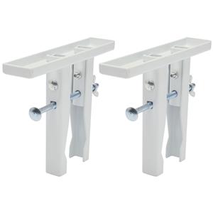 Duraline plankdrager radiator wit