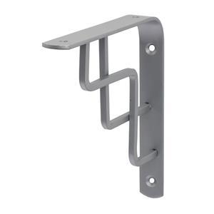 Duraline plankdrager step mat zilver 14,5x14,5cm