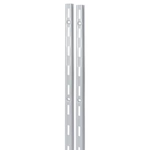 Duraline F-Railset enkel mat zilver 150cm