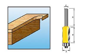 Makita Kantenfrees HM 9,5mm S6 D-09472