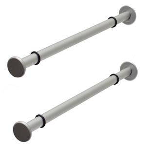 Duracraft Duraline plankdrager pin mat zilver 23,5cm