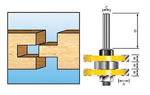Makita Fräser Verbinden 12mm