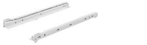 HETTICH - Möbel-Rollschubführ., FR 402, 1058349, selbst.Schlie.(Stop Contr.), 550mm, Stahl