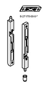 GU kantschuifgarnituur compleet K-13966-00-0-1