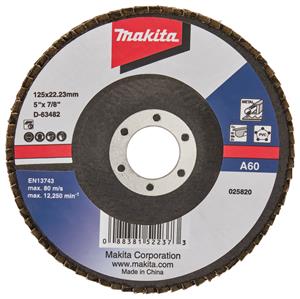 Makita D-63482 Lamellenschijf 125mm A60 | Mtools