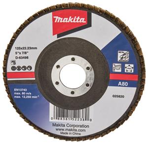 Makita D-63498 Lamellenschijf 125mm A80 | Mtools