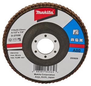 Makita D-27056 Lamellenschijf 115mm A80 | Mtools