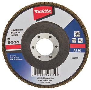 Makita D-63460 Lamellenschijf 115mm A120 | Mtools