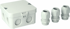 Attema Nieuw  kabeldoos AK1 M25 IP65+3 wartels 2500 voor kabels van 10 tot 17mm