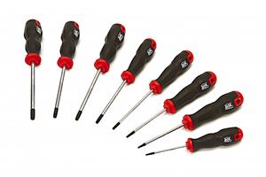 AOK 8-delige schroevendraaierset torx, slagvast